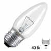 Лампа накаливания свеча ДС 40W 230V E27 прозрачная (8109003)