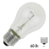 Лампа накаливания 60Вт 125-135В Е27 прозрачная