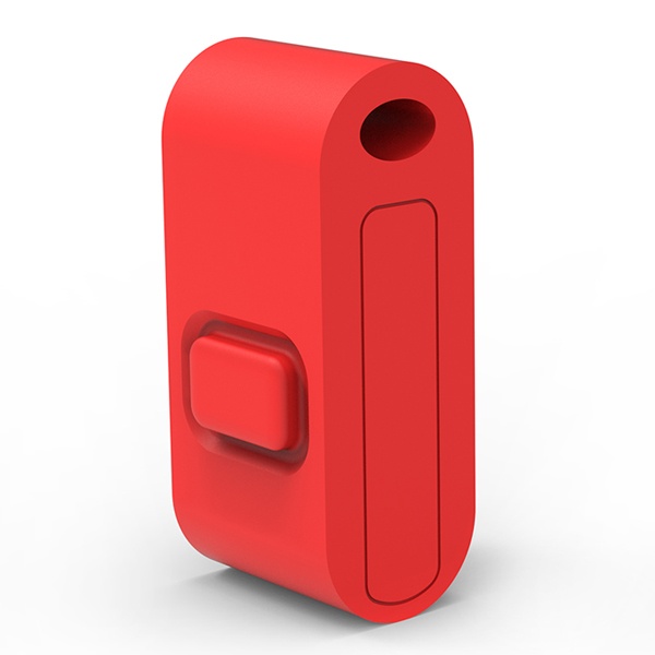 Кнопка дистанционного управления 1-клавишная TM85 (не требует питания) красный Feron