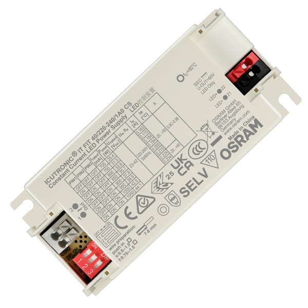 LED драйвер IT FIT 40/220-240/1A0 CS 16-44W 23-42V 700-1050mA DIP-переключатель Osram