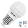 Лампа светодиодная шарик G45 9W 6500K 176-264V E27 (TKL) дневной свет TOKOV ELECTRIC