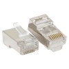 Коннектор RJ-45 TERACOM экранированный FTP 8P8C Cat.5E универсальный (упаковка 20шт) EKF