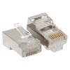 Коннектор RJ-45 TERACOM PRO экранированный FTP 8P8C 30мкд Cat.6 (упаковка 20шт) EKF