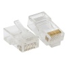 Коннектор RJ-45 TERACOM PRO неэкранированный UTP 8P8C 30мкд Cat.6 универсальный (упаковка 20шт) EKF