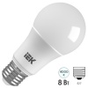 Лампа светодиодная LED A60 груша 8W 4000K 12-24V E27 IEK