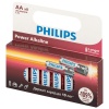 Батарейка AA LR6 алкалиновая 1,5V LR6P8W/51 Power Philips (упаковка 8 шт)