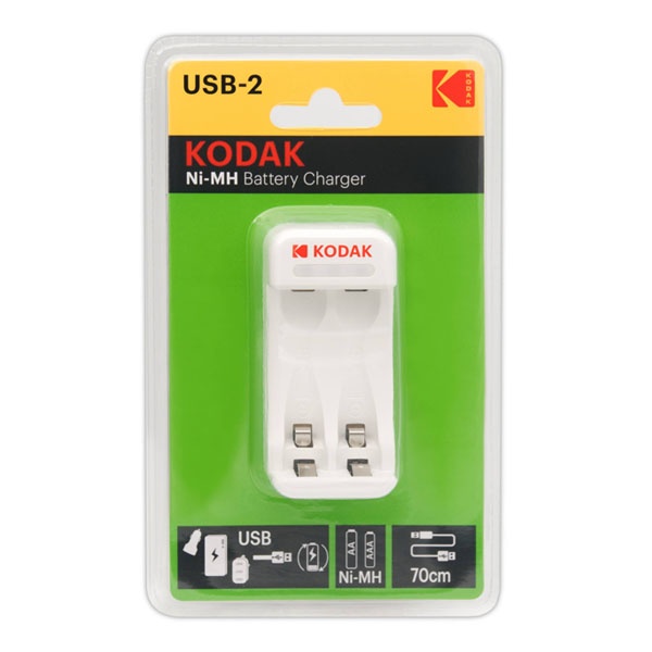 Зарядное устройство для аккумуляторов C8001B USB [K2AA/AAA] Kodak