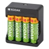 Зарядное устройство для аккумуляторов USB Overnight charger with 4 x AA 2700 mAh [K4AA/AAA] Kodak