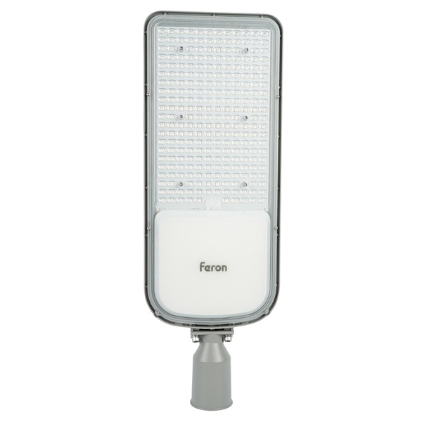 Консольный светодиодный светильник Feron SP3050 200LED 200W 5000K 230V серый IP65 d48-60mm