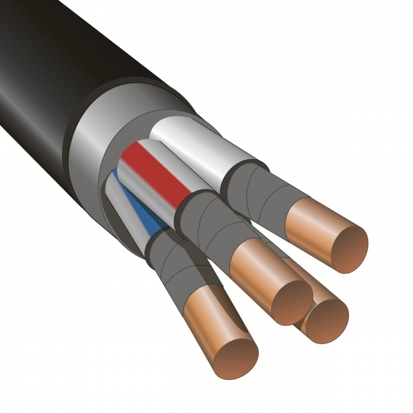 Кабель силовой ККЗ ППГнг(А)-FRHF 4х2,5 безгалогенный огнестойкий ГОСТ 31996