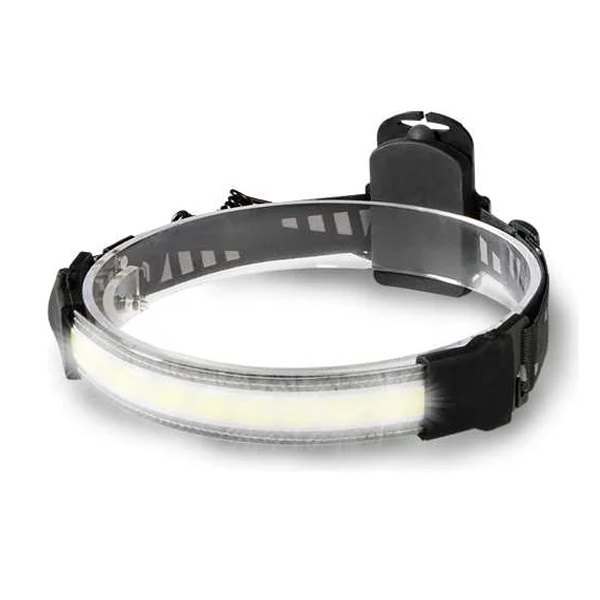 Фонарь налобный Фаzа H5-L8W-FLEX COB 7000К-8000K 400Lm IP44 3 режима, на батарейках 3хААА