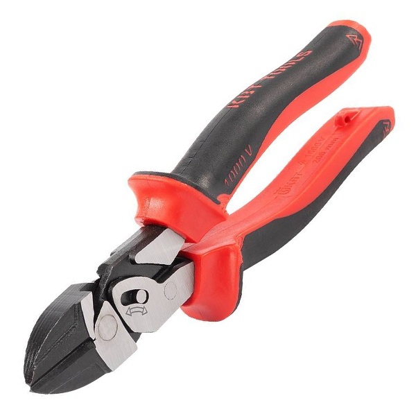 Бокорезы КВТ диэлектрические со сдвоенным шарниром 210 мм серия Стандарт для работ до 1000 В