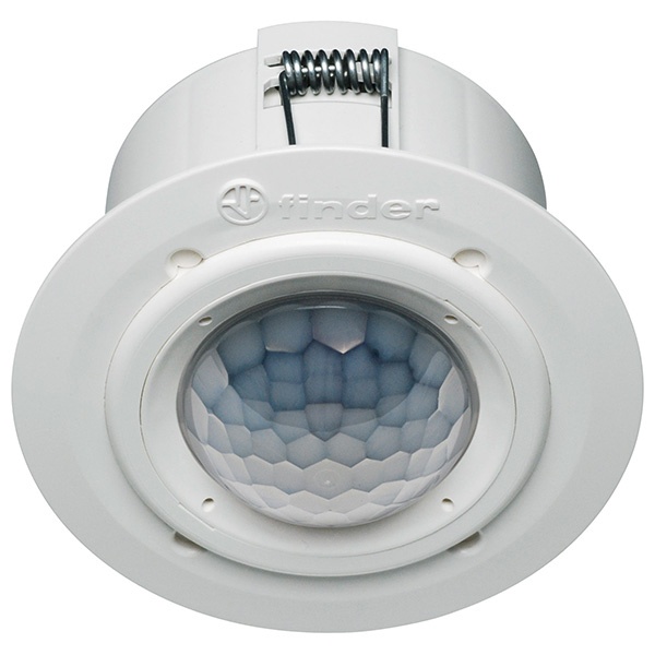 Пассивный ИК детектор движения Finder для скрытого монтажа 1NO 10A питание 230В АC