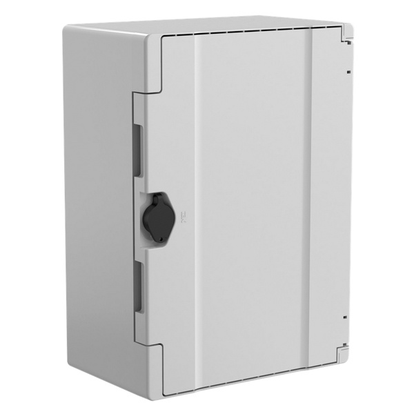 Корпус пластиковый ИЭК TETRA 5 ЩМПп 350х250х150мм серая дверь УХЛ1 IP66