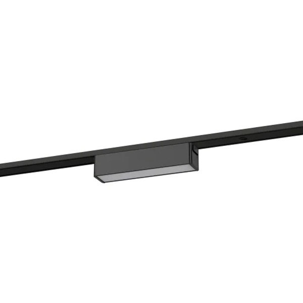 Магнитный трековый светильник ЭРА TRM-S5-1-6W4K-BK 6W 4000K 48V черный для тонкой системы