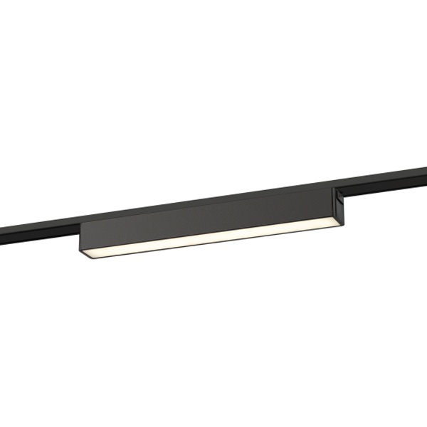 Магнитный трековый светильник ЭРА TRM-S5-1-12W4K-BK 12W 4000K 48V черный для тонкой системы