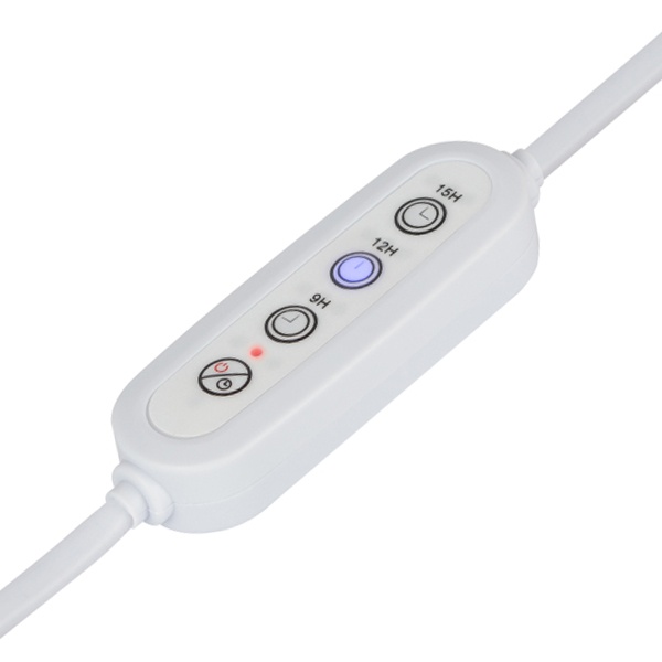 Таймер для фитосветильника ЭРА FITO-LINETIME 2-pin 9/12/15 H с проводом 1,5 м, мощность до 150W