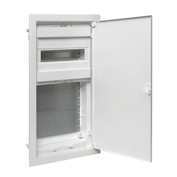 Встраиваемый комбинированный щит EKF Nova 3DIN+1МП 5 габарит IP41 белая перфорированная дверь