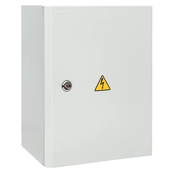 Щит с монтажной панелью EKF PROxima ЩМПг 400х300х220мм с кабельным фланцем IP65
