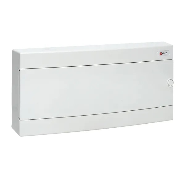 Щит распределительный навесной EKF PROxima Unix 1х24 модулей IP40 белая дверь