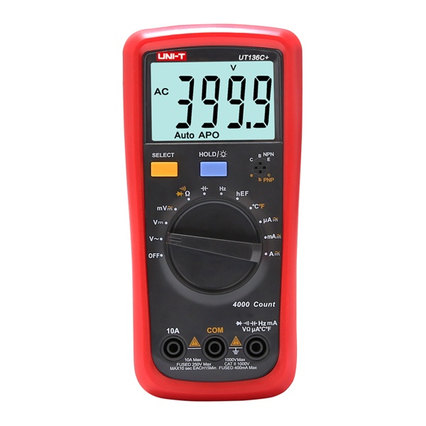 Мультиметр универсальный UNI-T UT136C+