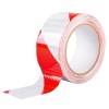 Лента Rexant светоотражающая самоклеящаяся, 50мм х 10м, красно-белая