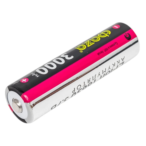 Аккумулятор Фаzа 18650 3.7В Li-Ion 3000мА.ч без платы защиты (упаковка 4шт)