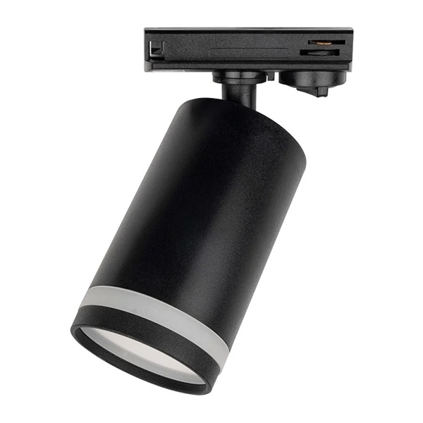 Светильник трековый однофазный JazzWay PTR 38 под лампу GU10 BL 230V IP20 черный
