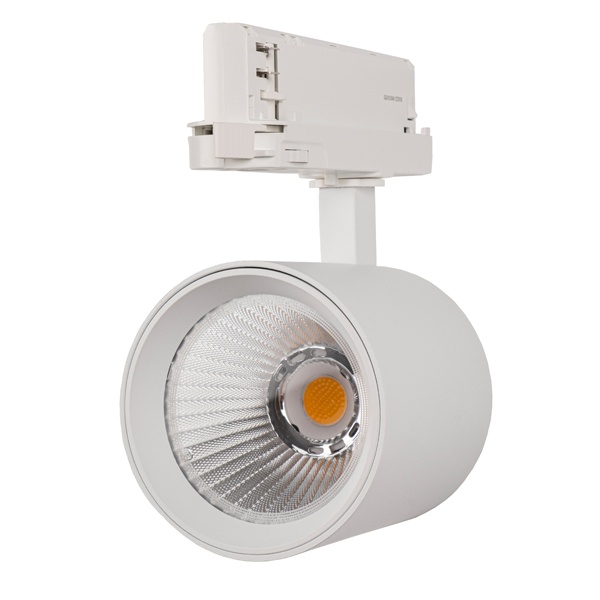 Светильник светодиодный трековый трехфазный JazzWay 3P PTR 7040 40W 4000K 4400Lm 36° WH IP40 белый