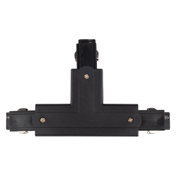 Коннектор для трехфазного шинопровода JazzWay 3P PTR CT-BL L/INT левый внутренний черный