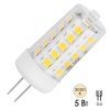 Лампочка светодиодная ЭРА Green Line LED G4 JC 5W 830 12V GL капсула теплый белый свет