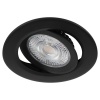 Светодиодный светильник ЭРА KL LED 25A-5 4K BK 5W 4000К круглый поворотный черный 5063079907880