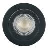 Светодиодный светильник Feron AL540 12W 4000K 960Lm черный, круглый встраиваемый d95/D115x16mm