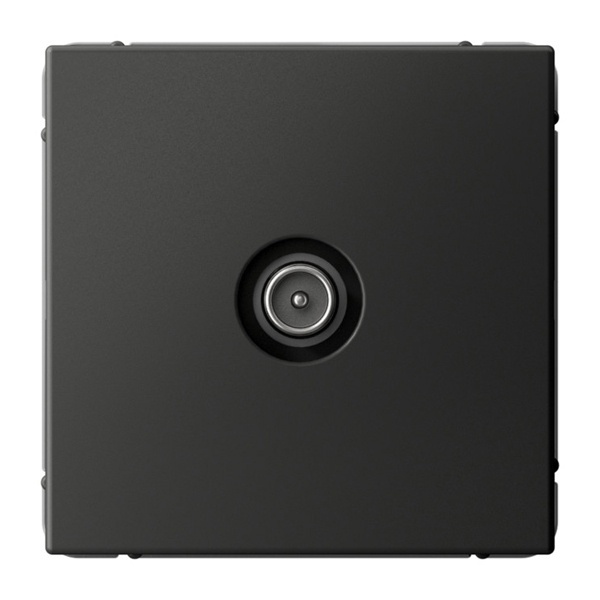 Розетка телевизионная SE ArtGallery простая базальт