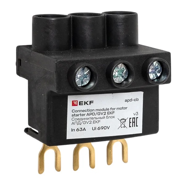 Соединительный блок EKF для АПД/GV2 (New)