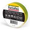 Изолента ПВХ Fortisflex 15x0.13мм 20м желто-зеленая