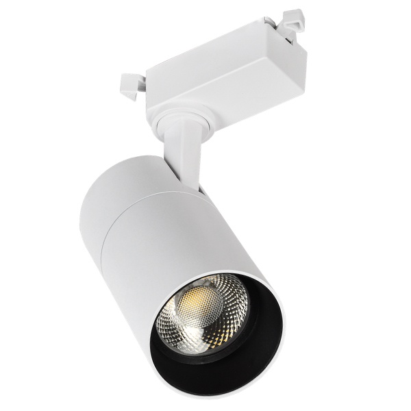 Светильник трековый однофазный ИЭК LED ДТО 1302 20W 4000К 1600Lm 24° белый