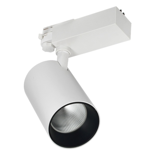 Светильник светодиодный трековый трехфазный ИЭК 302 PRO 50W 4000K 36° белый (упаковка 3 шт)