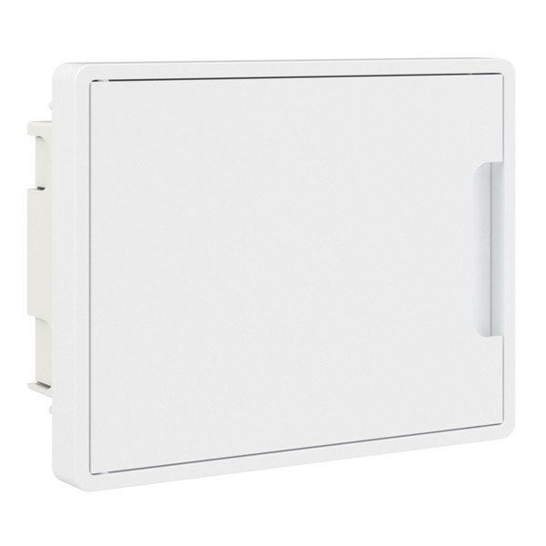 Щиток встраиваемый DKC FRAME 8 модулей с белой дверцей с шиной IP40 белый