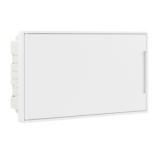 Щиток встраиваемый DKC FRAME 18 модулей с белой дверцей с шиной IP40 белый