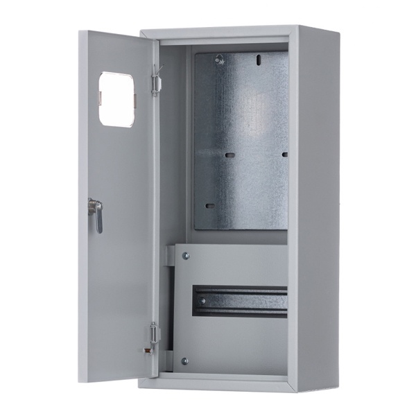 Корпус учетно-распределительный металлический навесной DEKraft 520х250х160,3ф,9 модулей IP31