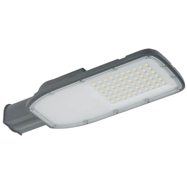 Консольный светодиодный светильник ИЭК LED ДКУ 1004-100Ш 100W 3000К IP65 серый d60mm