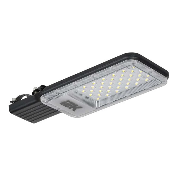 Консольный светодиодный светильник ИЭК LED ДКУ 1011-50Ш 50W 5000K IP65 черный d50mm