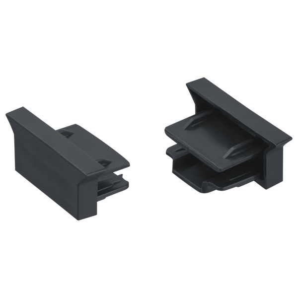 Заглушка торцевая Navigator NLT-C-1L-AS2-BL-E для однофазного шинопровода AS2 черный