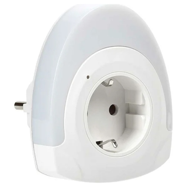 Светильник-ночник ИЭК 002 с розеткой 220В овал