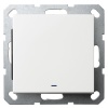 Выключатель одноклавишный c индикацией Jasmart G 10A, белый глянцевый
