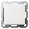 Выключатель одноклавишный перекрестный Jasmart G 10A, белый глянцевый