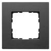 Рамка Jasmart G-Metal 1-постовая, черный