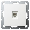 Интернет-розетка RJ45 Jasmart G категория 5, белый глянцевый