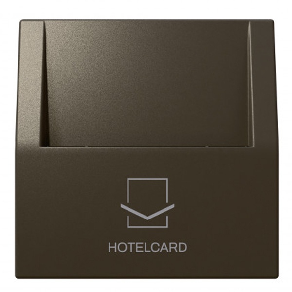 Отельный карточный выключатель Jasmart FD 10А 250В, бронза